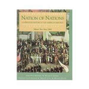 Study Guide to Accompany Nation of Nations: A Narrative History of the American Republic : Since 1865,Used
