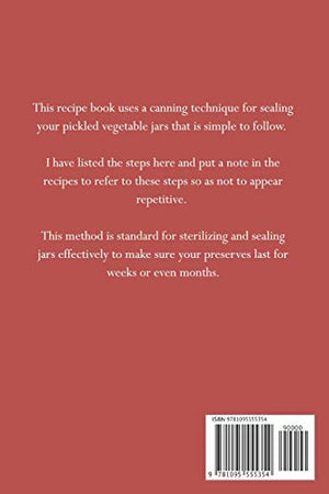 The Amazing Pickling Cookbook: 30 Dill Pickle Recipes and Other Pickled Vegetables,Used
