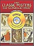 120 Classic Posters from 'Les Maitres de l'Affiche' CDROM and Book (Dover Electronic Clip Art),Used