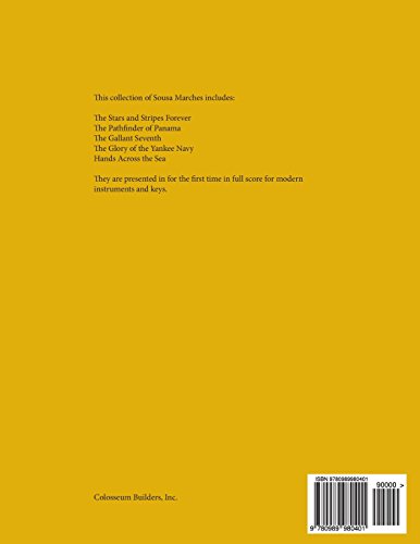 Sousa Marches in Full Score: Volume 1,Used