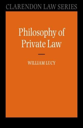 Philosophy of Private Law (Clarendon Law Series),Used