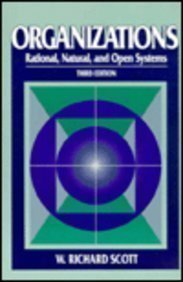 Organizations: Rational, Natural, and Open Systems (5th Edition),Used