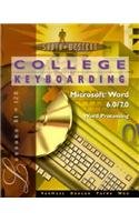 College Keyboarding Microsoft Word 6.0/7.0 Word Processing: Lessons 61120,Used