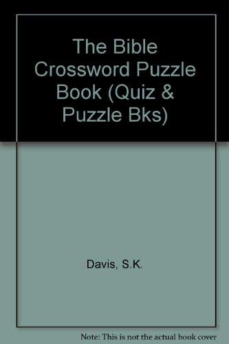 Bible Crossword Puzzle Book,Used