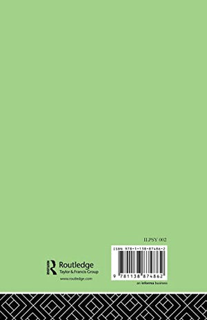 Personality and Mental Illness (The International Library of Psychology: Abnormal and Clinical Psychology),Used