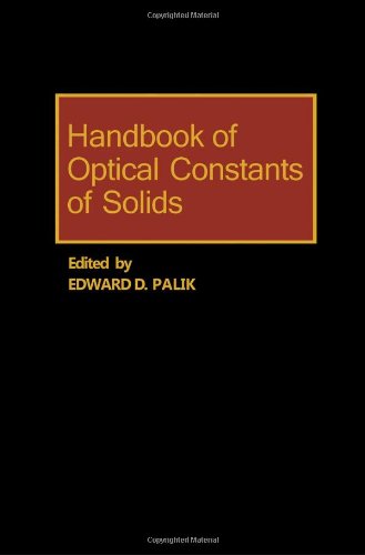 Handbook of Optical Constants of Solids, Vol. 1,Used