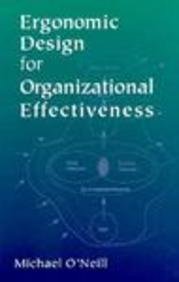 Ergonomic Design for Organizational Effectiveness,Used