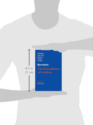 Bernstein: The Preconditions Of Socialism (Cambridge Texts In The History Of Political Thought),New