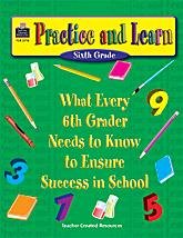 Practice & Learn 6th Grade,Used