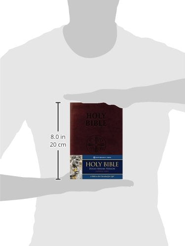 DouayRheims Bible (Burgundy Premium UltraSoft): Standard Print Size,Used