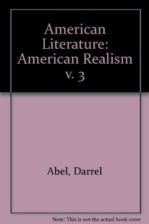 American Literature: Masterworks of American Realism,Used