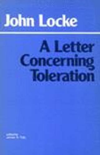 A Letter Concerning Toleration (Hackett Classics),Used