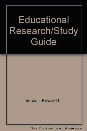 Educational Research/Study Guide,Used