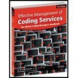 Effective Management of Coding Services: The Clinical Coding Manager's Handbook,Used