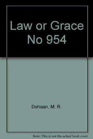 Law or Grace,Used
