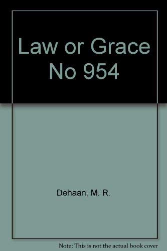 Law or Grace,Used