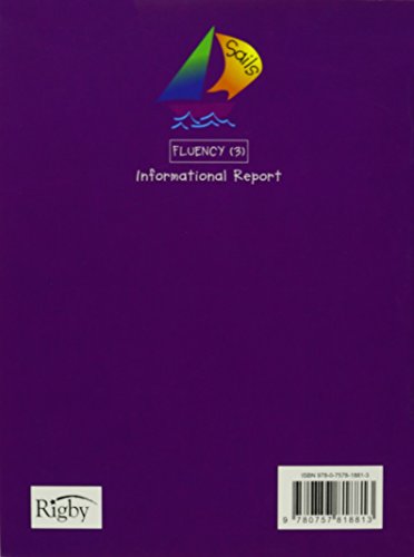 Rigby Sails Fluent: Leveled Reader Oil on Water,Used