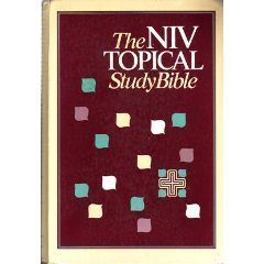The Niv Topical Study Bible: New International Version,Used