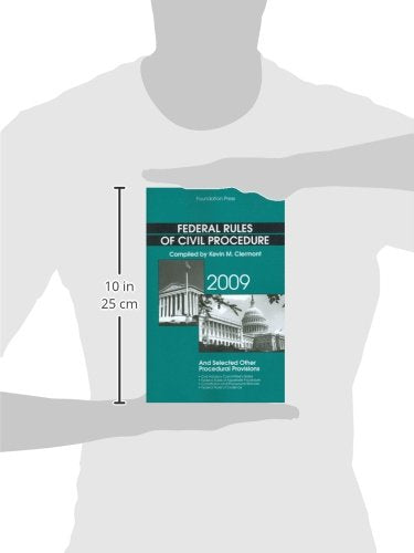 Federal Rules of Civil Procedure and Selected Other Procedural Provisions, 2009 Edition,Used
