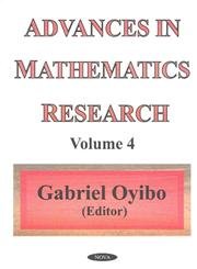 Advances in Mathematical Research,New