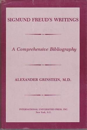 Sigmund Freud's Writings: A Comprehensive Bibliography,Used
