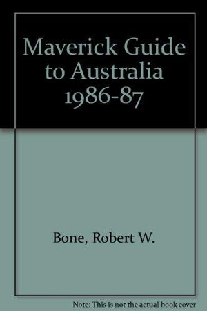 Maverick Guide to Australia 8687,Used
