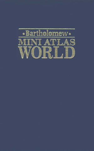 Bartholomew Mini Atlas World,Used