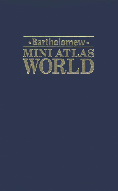 Bartholomew Mini Atlas World,Used