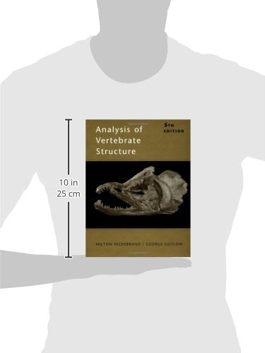 Analysis of Vertebrate Structure,New