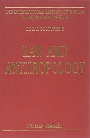 Law And Anthropology (Law And Legal Series, 38),Used