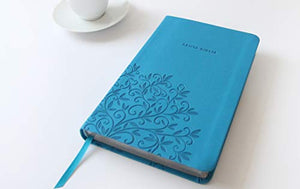 Biblia Reina Valera 1960 Letra Grande. Smil Piel Azul, Tamao Manual / Spanish Holy Bible Rvr 1960. Handy Size, Large Print, Bl