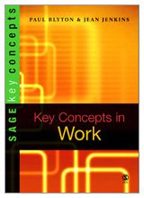Key Concepts in Work (SAGE Key Concepts series),Used