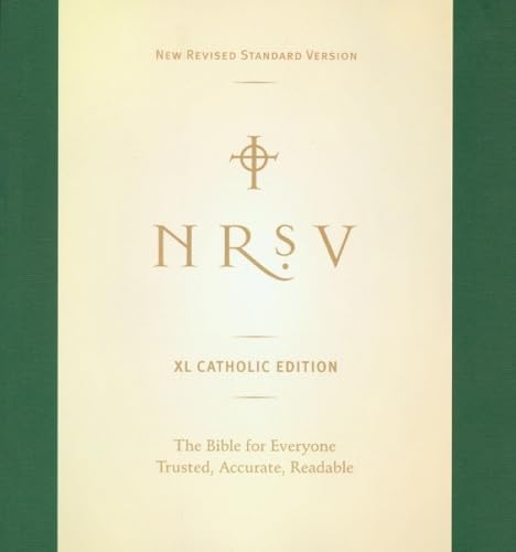 NRSV Bible: XL Catholic Edition,New