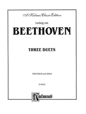 Three Duets (Kalmus Edition),Used
