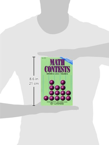 Math Contests, Grades 4, 5 & 6, Vol. 5,New