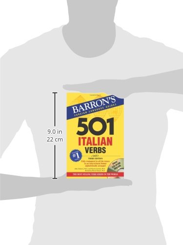 501 Italian Verbs (Barrons Foreign Language Guides) (Italian And English Edition),New