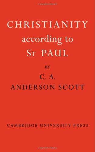 Christianity According to St Paul,Used