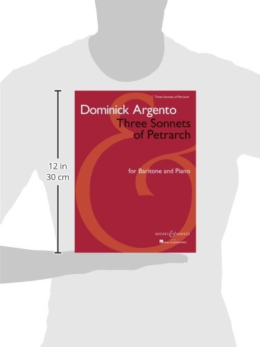 Three Sonnets of Petrarch: for Baritone and Piano,Used