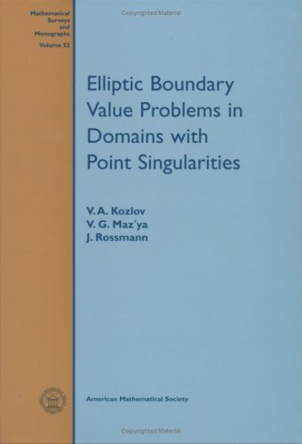 Elliptic Boundary Value Problems In Domains With Point Singularities (Mathematical Surveys & Monographs),Used