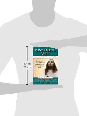 Man's Eternal Quest: Collected Talks and Essays  Volume 1 (SelfRealization Fellowship) (English Edition),Used