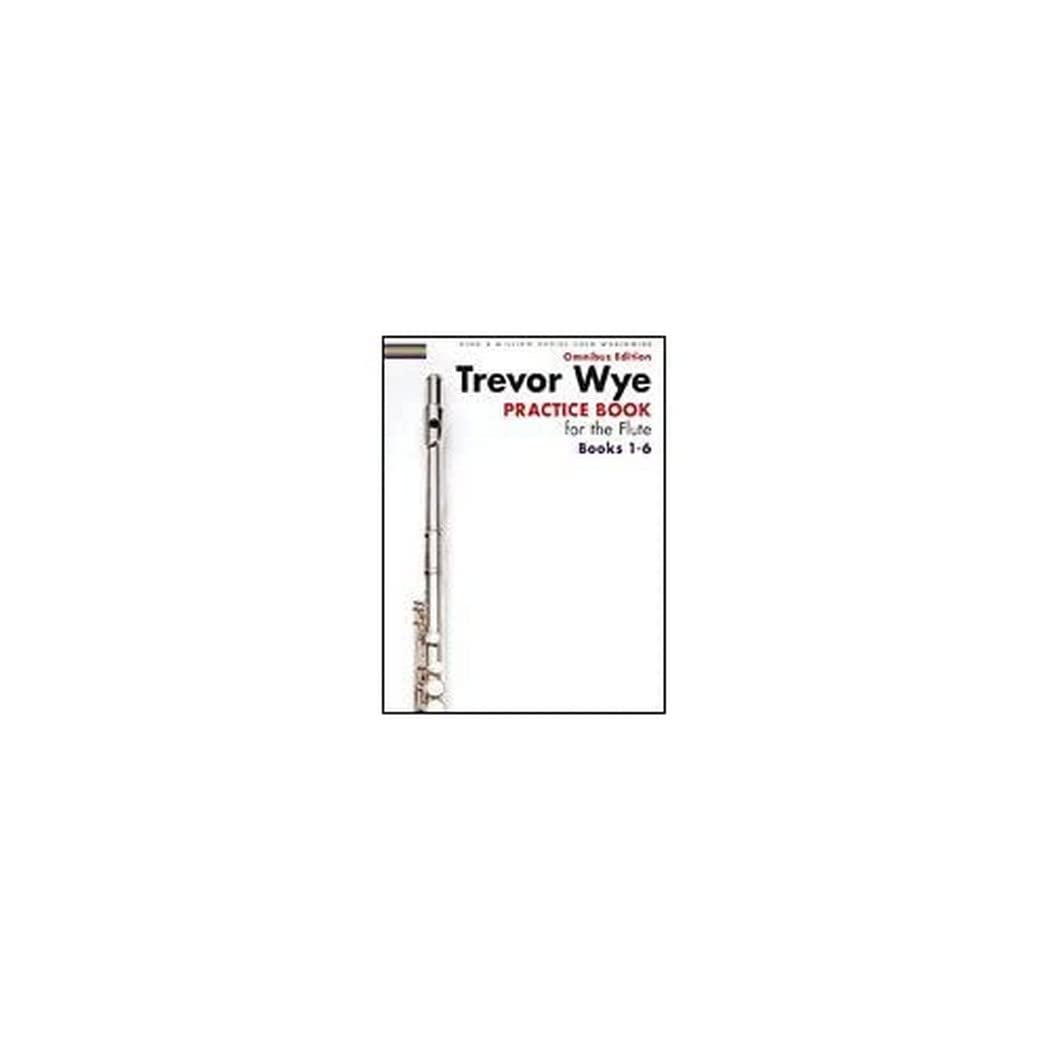 Trevor Wye  Practice Book for the Flute  Omnibus Edition Books 16  Flute Music Book Collection,Used