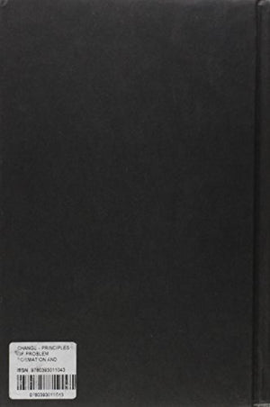 Change: Principles of Problem Formation and Problem Resolution,New