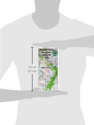 Bishop Pass Trail Map (Ca) (Tom Harrison Maps),New