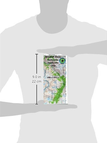 Bishop Pass Trail Map (Ca) (Tom Harrison Maps),New
