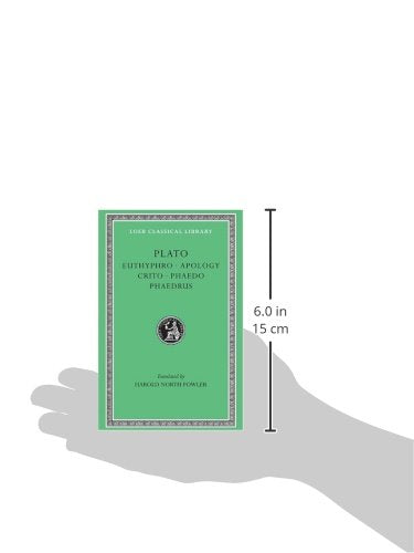 Plato: Euthyphro. Apology. Crito. Phaedo. Phaedrus (Loeb Classical Library),Used