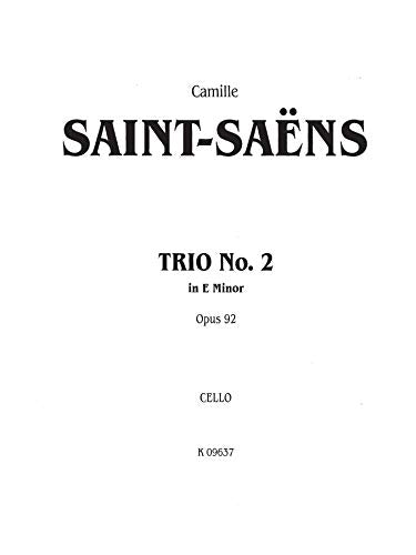 Trio No. 2, Op. 92 (Kalmus Edition),Used