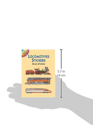 Locomotives Stickers (Dover Little Activity Books: Travel),Used