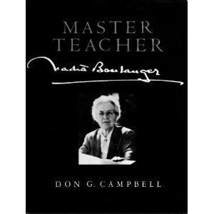 Master Teacher: Nadia Boulanger,Used