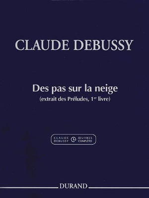 Claude Debussy  Des Pas Sur La Neige From Preludes, Book 1: Piano,Used