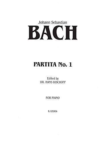 Partita No. 1 In Bflat Major (Kalmus Edition),Used